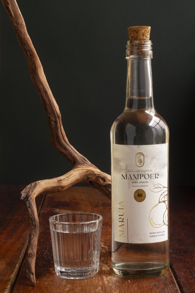 Product lineup with custom label designs by TLDC Marketing for a premium beverage brand.