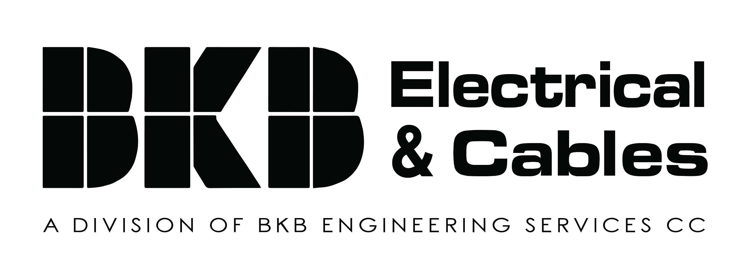 BKB Electrical & Cables modern corporate identity design by TLDC Marketing, featuring logo, business cards, and letterhead.