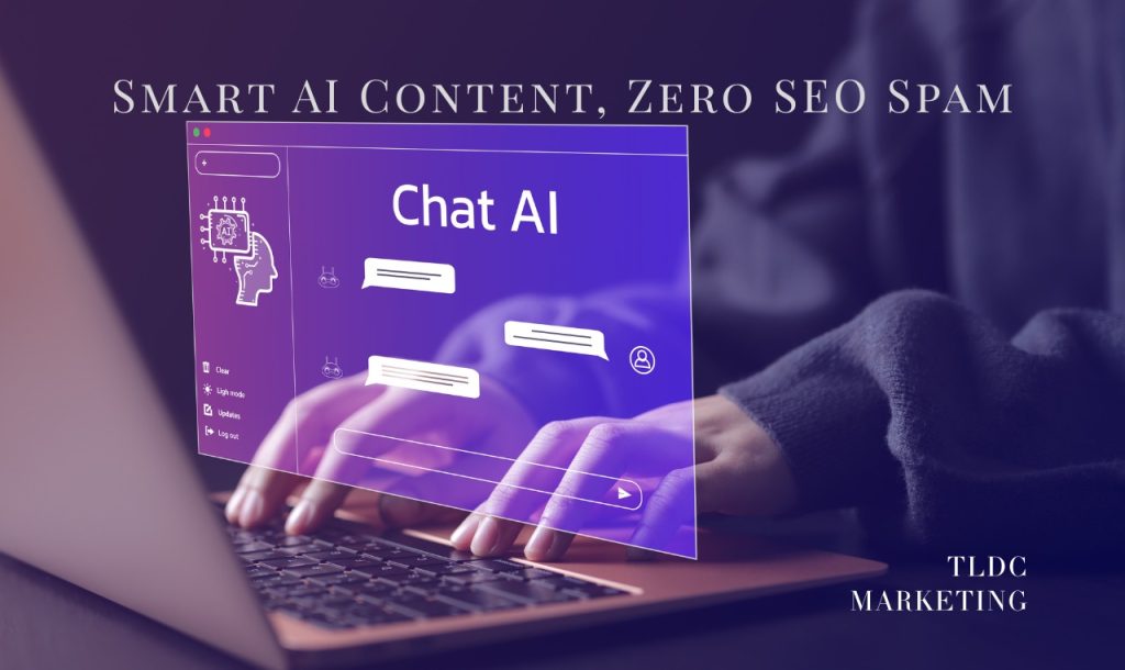 How TLDC Marketing Uses AI Inside a Human-Led Process