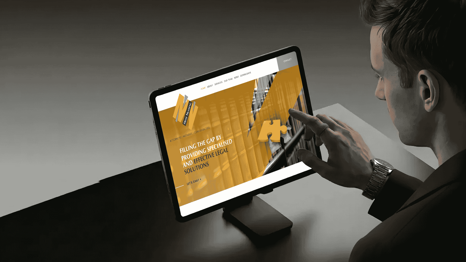 Discover how TLDC Marketing designed a high-end boutique law firm website for Meise Nkaiseng Law in the Vaal Triangle.