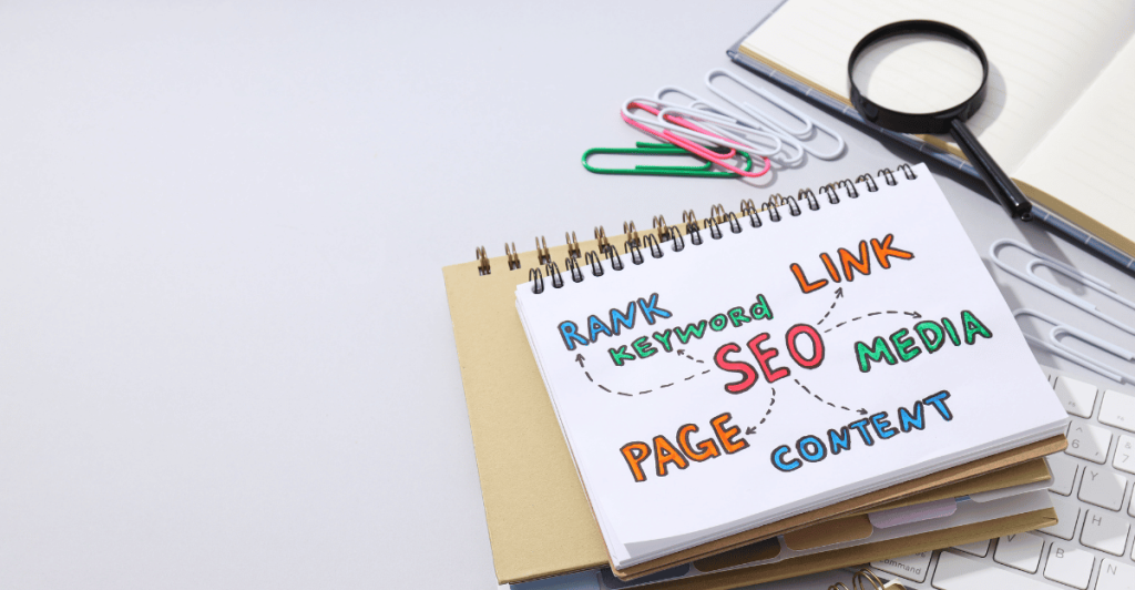 Performance Max vs Search Campaigns comparison diagram for local business Google Ads marketing.